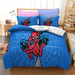 Spider-Man Pattern Bedding Set Quilt Cover Without Filler (Online Order Only)
