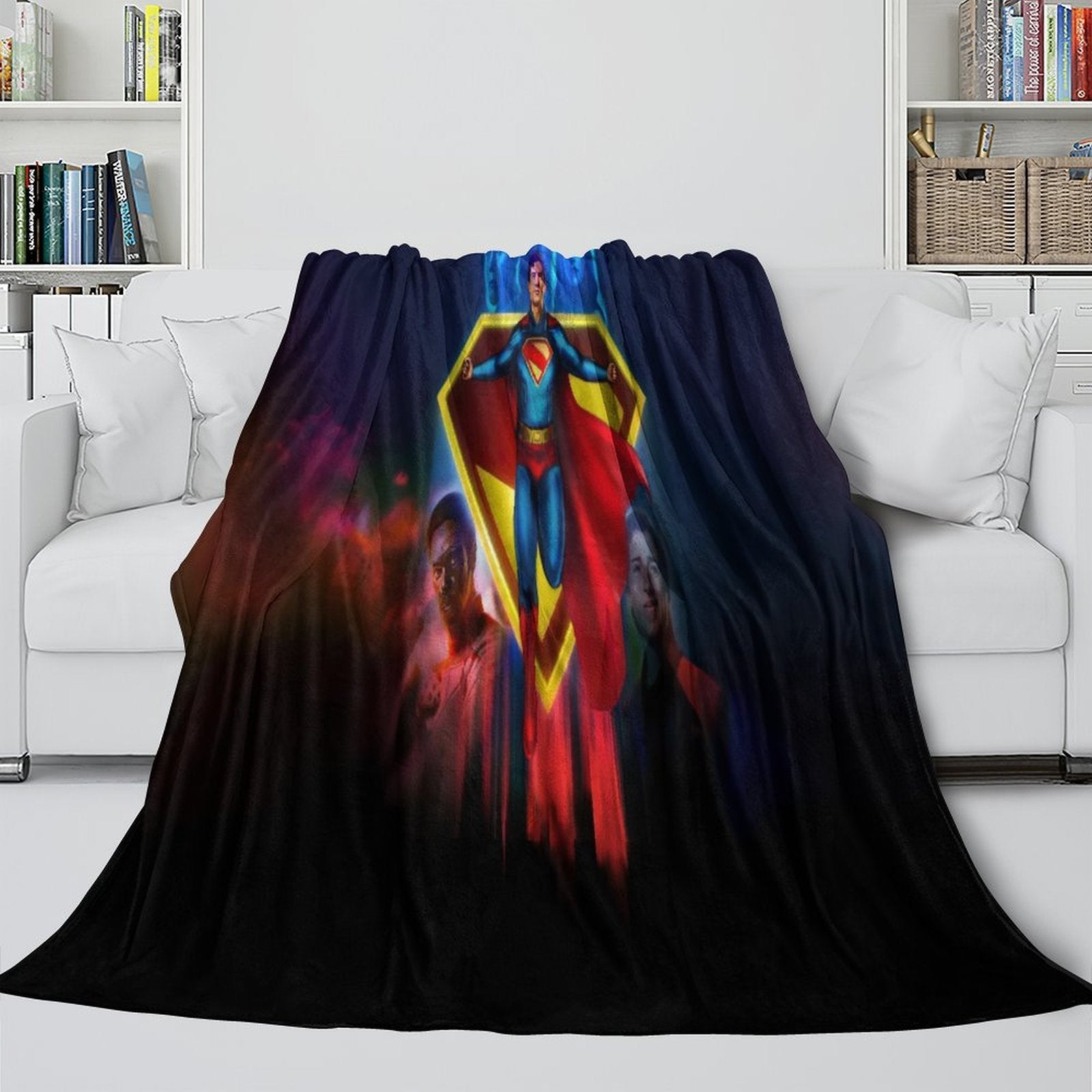 Superman 2025 Blanket Flannel Throw Kids Room Decoration (Online Order Only)