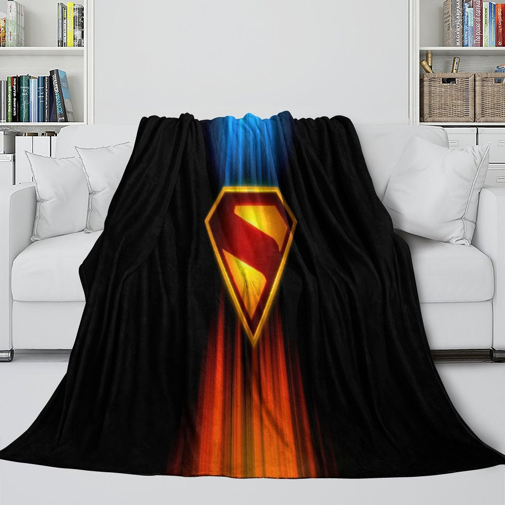 Superman 2025 Blanket Flannel Throw Kids Room Decoration (Online Order Only)