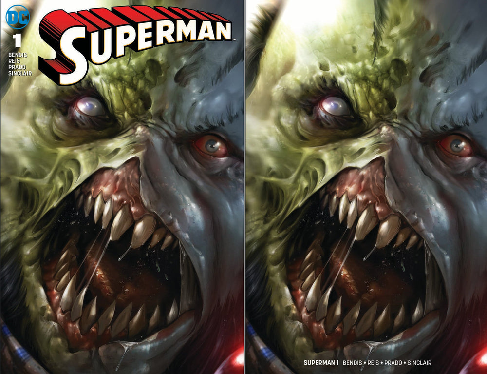 Superman 1 DC Francesco Mattina Rogol Zaar Trade Minimal Variant (07/11/2018) (ONLINE ORDER ONLY)