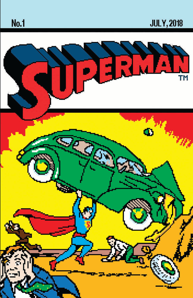 Superman 1 DC Matthew Waite Action Comics 1 16 Bit Homage Variant (07/11/2018) (ONLINE ORDER ONLY)