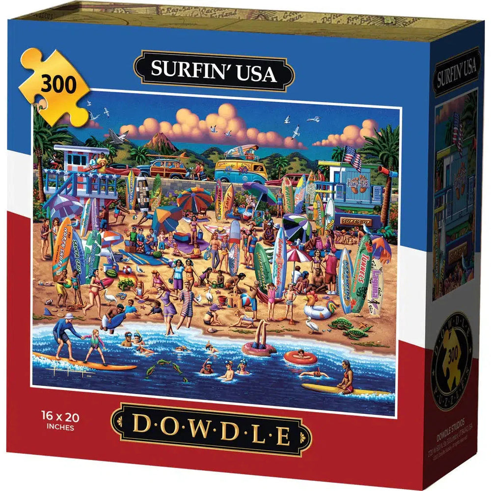 Surfin' USA 300 Piece Jigsaw Puzzle Dowdle (ONLINE ORDER ONLY)