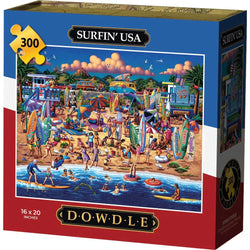 Surfin' USA 300 Piece Jigsaw Puzzle Dowdle (ONLINE ORDER ONLY)