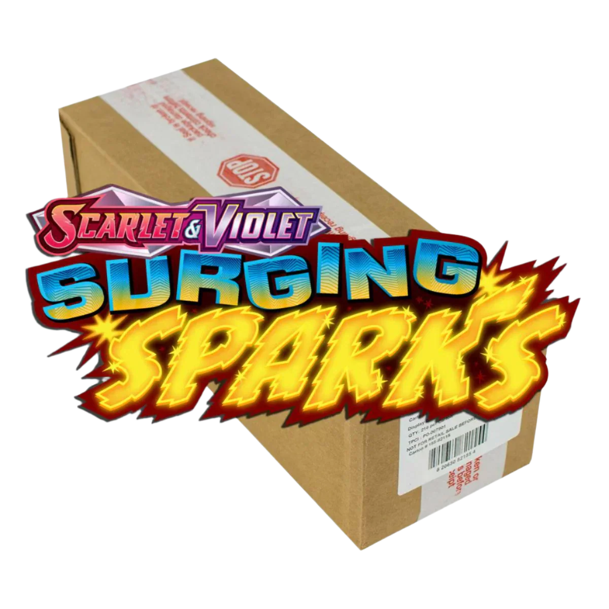 Scarlet & Violet: Surging Sparks - Booster Box Case (Online Only)