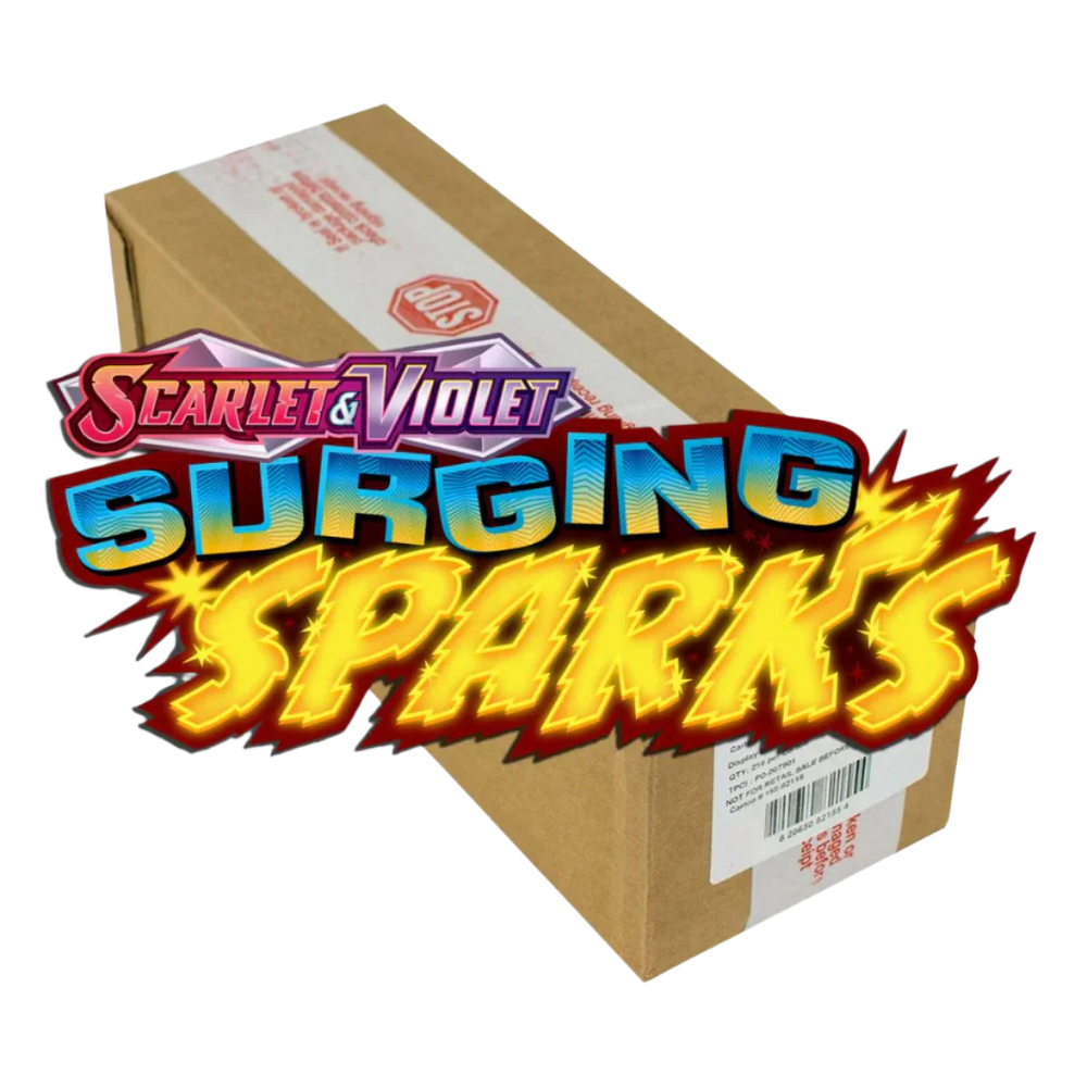 Scarlet & Violet: Surging Sparks - Booster Box Case (Online Only)