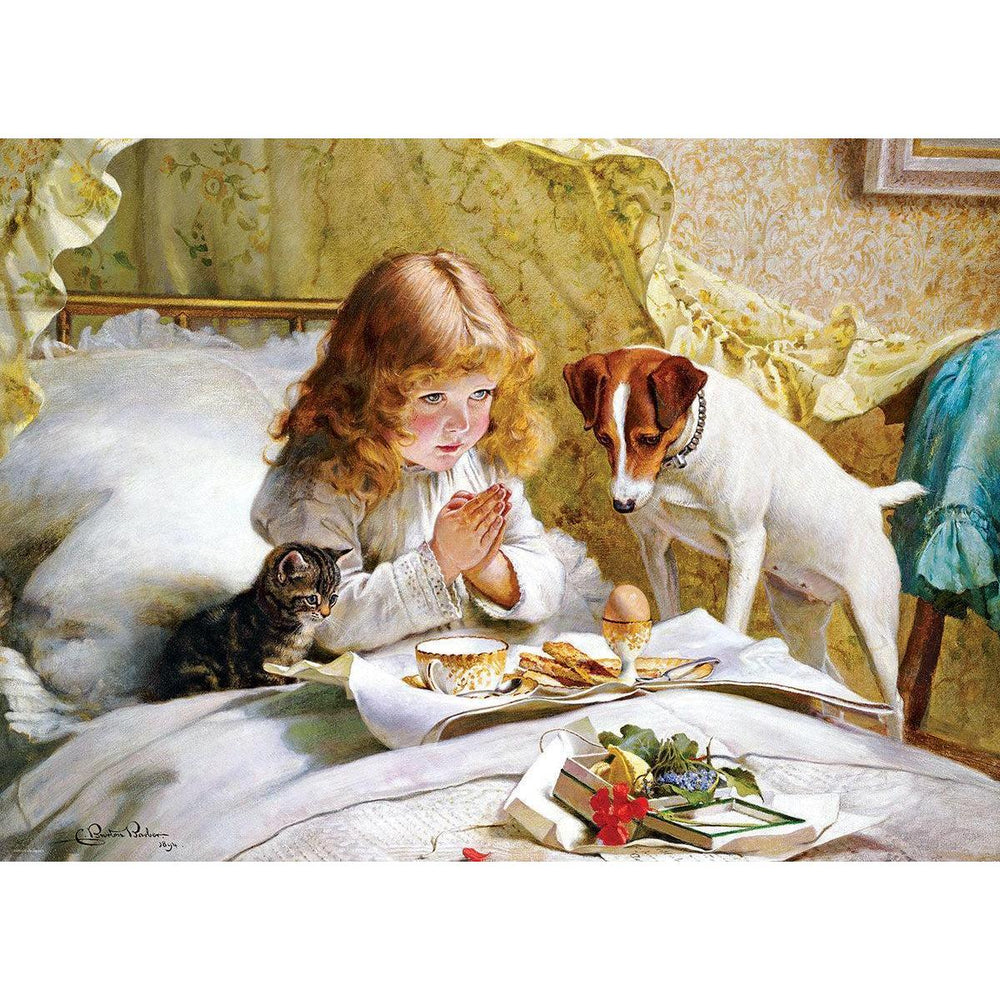 Suspense by Charles Burton Barber 1000 Piece Jigsaw Puzzle Eurographics (ONLINE ORDER ONLY)