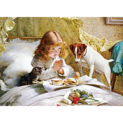 Suspense by Charles Burton Barber 1000 Piece Jigsaw Puzzle Eurographics (ONLINE ORDER ONLY)