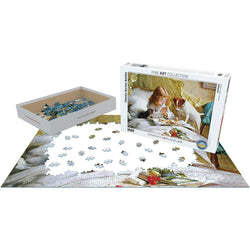 Suspense by Charles Burton Barber 1000 Piece Jigsaw Puzzle Eurographics (ONLINE ORDER ONLY)