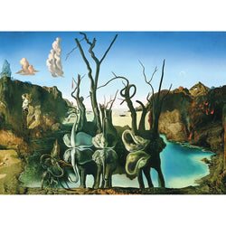 Swans Reflecting Elephants 1000 Piece Jigsaw Puzzle Eurographics (ONLINE ORDER ONLY)