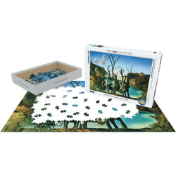 Swans Reflecting Elephants 1000 Piece Jigsaw Puzzle Eurographics (ONLINE ORDER ONLY)