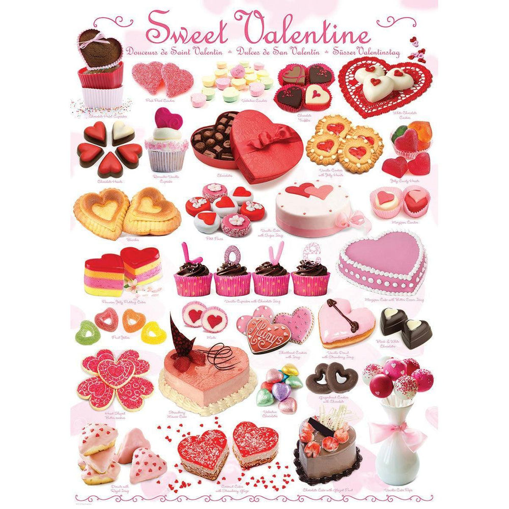 Sweet Valentine 1000 Piece Jigsaw Puzzle Eurographics