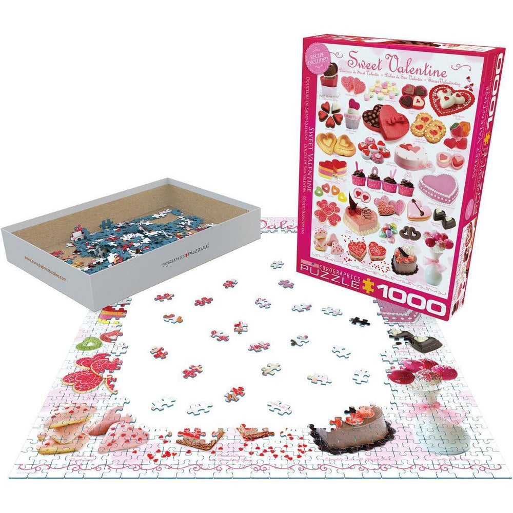 Sweet Valentine 1000 Piece Jigsaw Puzzle Eurographics