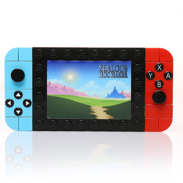 Custom Pretendo 2017 Handheld Console Building Set made using LEGO parts (Online Order Only)