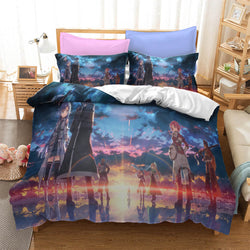Sword Art Online Bedding Set Pattern Quilt Cover Without Filler (Online Order Only)