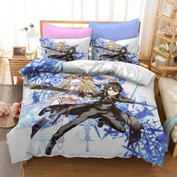 Sword Art Online Bedding Set Pattern Quilt Cover Without Filler (Online Order Only)