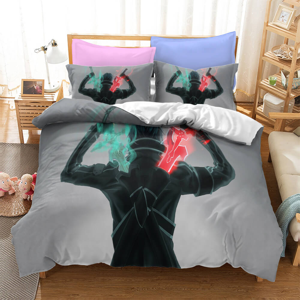 Sword Art Online Bedding Set Quilt Cover Without Filler (Online Order Only)