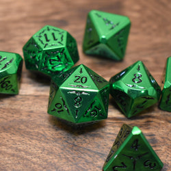 PRE-ORDER || Sword of the Emerald Isles Metal Dice Set