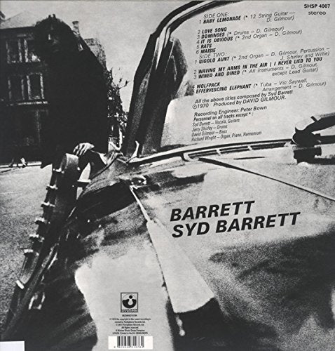 Barrett [Import] [Vinyl] (ONLINE ORDER ONLY)