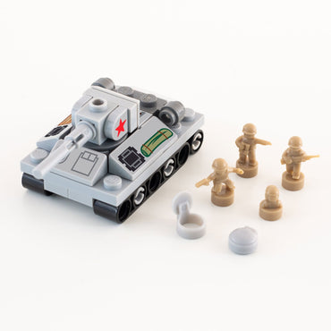 T-34 Nano Russian Tank - Custom Military Set (Online Order Only)
