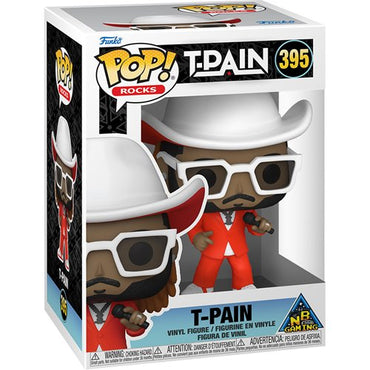 T-Pain Funko Pop! Vinyl Figure #395 with Funko Protector (Online Order Only)