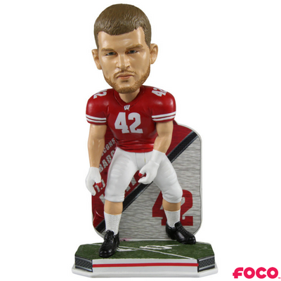 Wisconsin Badgers College Football Super Star Bobbleheads (ONLINE ORDER ONLY)