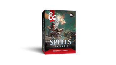 D&D: Reference Cards - Spells: Levels 0–1