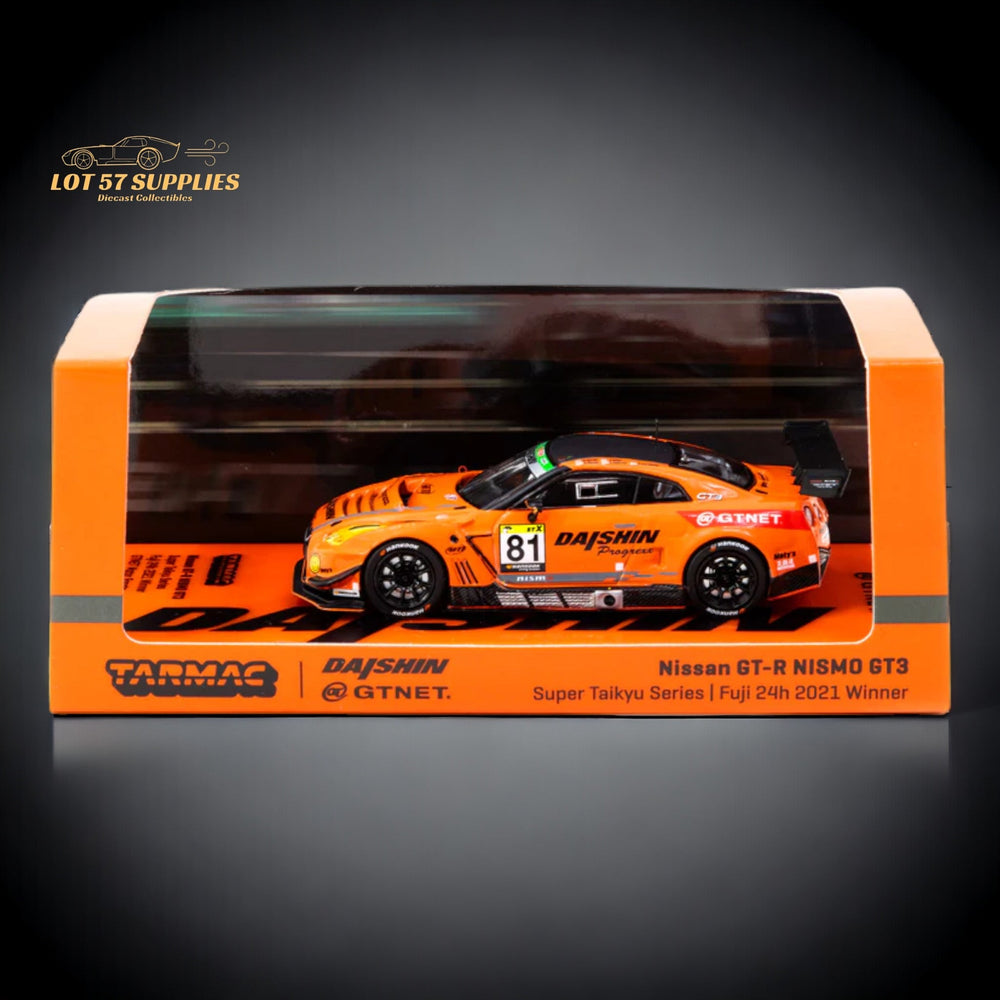 Tarmac Works Nissan GT-R R35 NISMO GT3 Super Taikyu Series 2021 #81 Winner 1:64 T64-035-21ST81 (ONLINE ORDER ONLY)