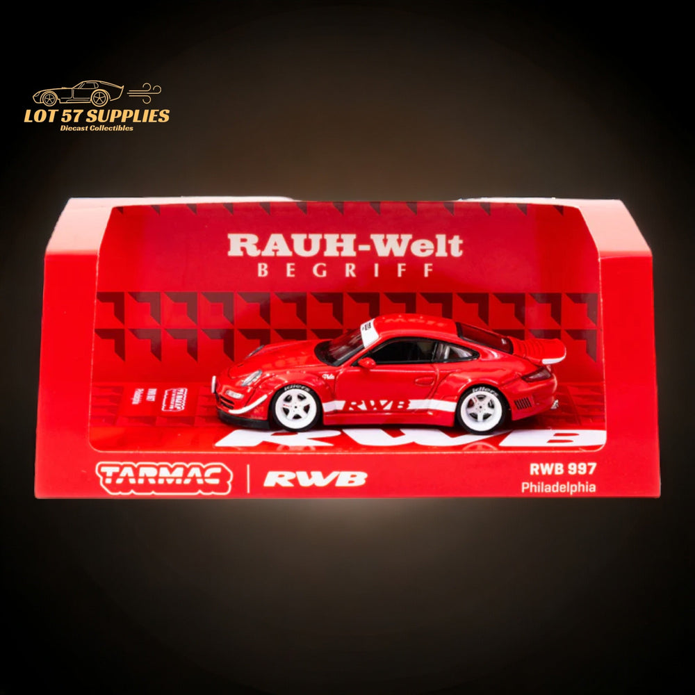 Tarmac Works Porsche RWB 997 Philadelphia #T64-057-PH 1:64 (ONLINE ORDER ONLY)