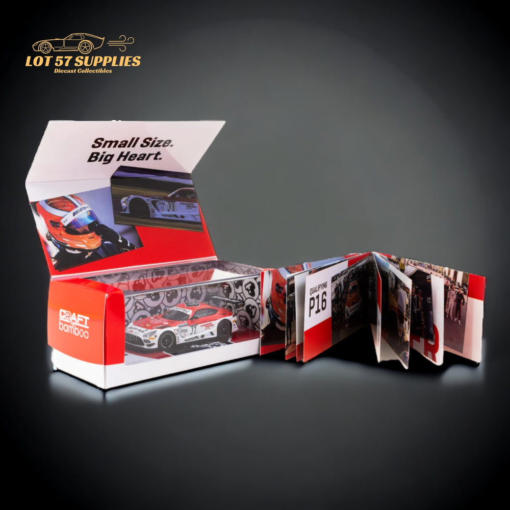 Tarmac Works Mercedes AMG GT3 Indianapolis 8h 2022 Winner 1:64 T64-062-22IND77 (ONLINE ORDER ONLY)
