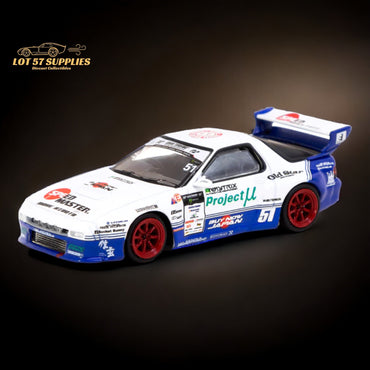 Tarmac Works Mazda RX-7 (FC3S) PANDEM in Drift Livery 1:64 (ONLINE ORDER ONLY)
