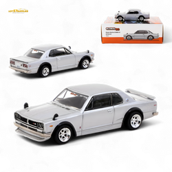 Tarmac Works Nissan Skyline 2000 GT-R Silver 1:64