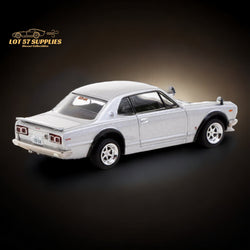 Tarmac Works Global64 Nissan Skyline 2000 GT-R in Silver T64G-043-SL 1:64 (ONLINE ORDER ONLY)