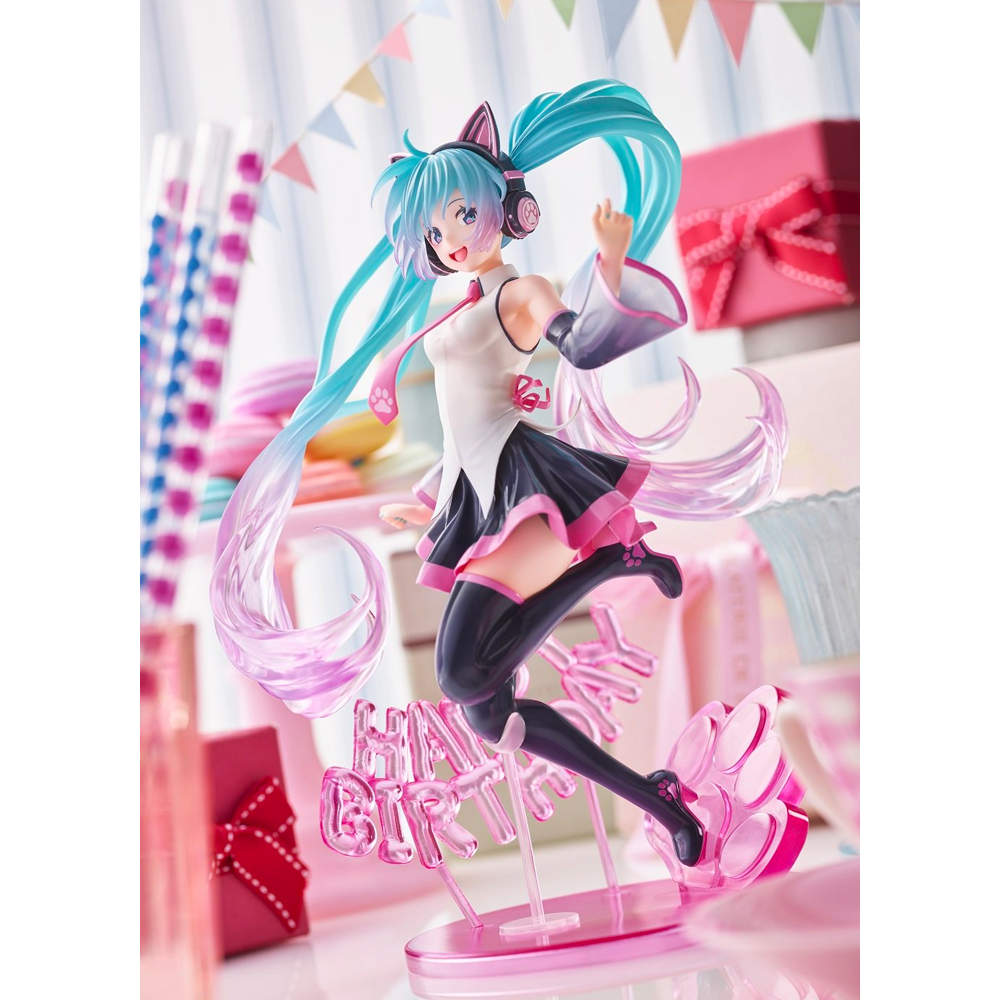 Taito: Vocaloid - Hatsune Miku (Birthday 2021 Happy Cat Ver.) Figure (ONLINE ORDER ONLY)