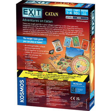 EXIT: The Game - Adventures on Catan (ONLINE ORDER ONLY)
