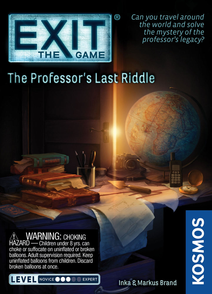 EXIT The Game - The Professor's Last Riddle - Board Game (Online Order Only)