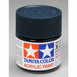 TAM81003 X3 Royal Blue Gloss Acrylic 23ml (3/4oz) Bottle Hobby Paint (ONLINE ORDER ONLY)