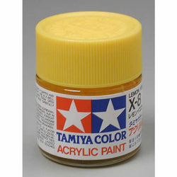 TAM81008 X8 Lemon Yellow Gloss Acrylic 23ml (3/4oz) Bottle Hobby Paint (ONLINE ORDER ONLY)