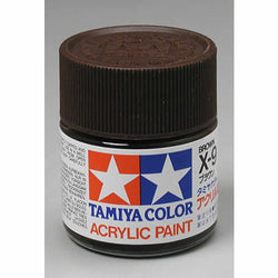 TAM81009 X9 Brown Gloss Acrylic 23ml Bottle Hobby Paint Tamiya (ONLINE ORDER ONLY)