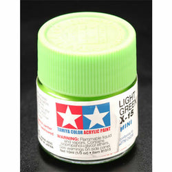 TAM81015 X15 Light Green Gloss Acrylic 23ml (3/4oz) Bottle Hobby Paint (ONLINE ORDER ONLY)