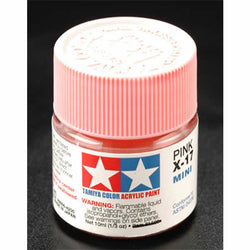 TAM81017 X17 Pink Gloss Acrylic 23ml (3/4oz) Bottle Hobby Paint Tamiya (ONLINE ORDER ONLY)
