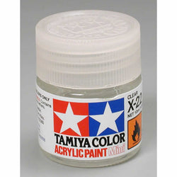 TAM81022 X-22 Clear Gloss Acrylic 23ml (3/4oz) Bottle Hobby Paint Tamiya (ONLINE ORDER ONLY)