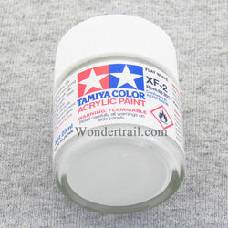 TAM81302 XF2 White Flat Acrylic 23ml (3/4oz) Bottle Hobby Paint Tamiya (ONLINE ORDER ONLY)