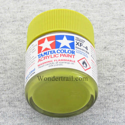TAM81304 XF4 Yellow Green Flat Acrylic 23ml (3/4oz) Bottle Hobby Paint (ONLINE ORDER ONLY)
