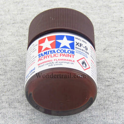 TAM81309 XF9 Hull Red Flat Acrylic 23ml (3/4oz) Bottle Hobby Paint Tamiya (ONLINE ORDER ONLY)
