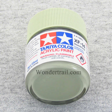 TAM81314 XF14 Japanese Army Gray Flat Acrylic 23ml (3/4oz) Bottle Hobby Paint (ONLINE ORDER ONLY)