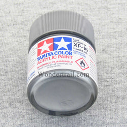 TAM81316 XF16 Aluminum Flat Acrylic 23ml (3/4oz) Bottle Hobby Paint (ONLINE ORDER ONLY)