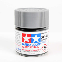TAM81366 XF66 Light Grey 23ml Bottle Hobby Paint Tamiya (ONLINE ORDER ONLY)