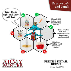 Army Painter Tools: Hobby Brush - Precise Detail (ONLINE ORDER ONLY)
