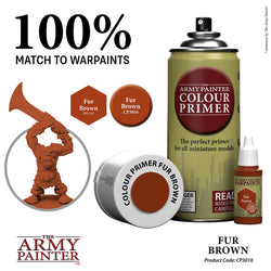 Army Painter Colour Primer: Fur Brown (ONLINE ORDER ONLY)