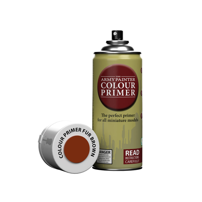 Army Painter Colour Primer: Fur Brown (ONLINE ORDER ONLY)